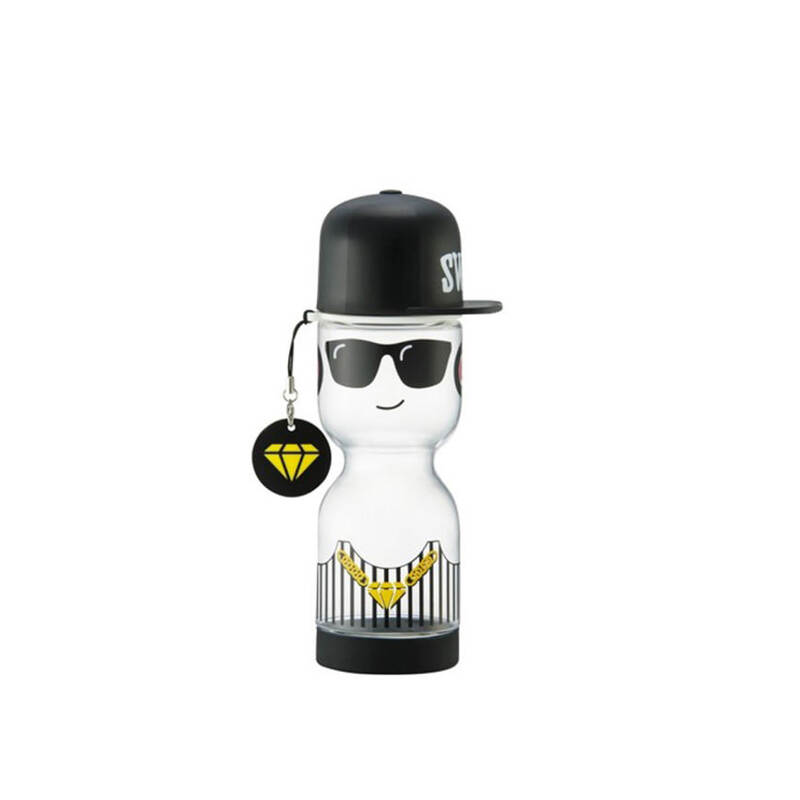 Bình Nước Collectigon Bottle Hiphop 430ml LocknLock - 2 Màu (Đen, Hồng) - HLC671 image number null